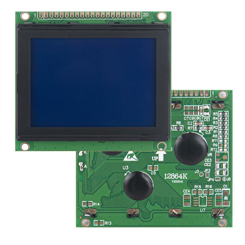 12864K液晶屏帶字庫128*64點陣液晶模塊HJ12864K