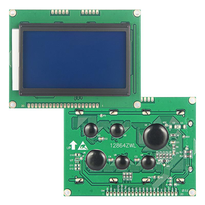 2.9寸lcd12864液晶 128*64點陣帶字庫12864ZWL