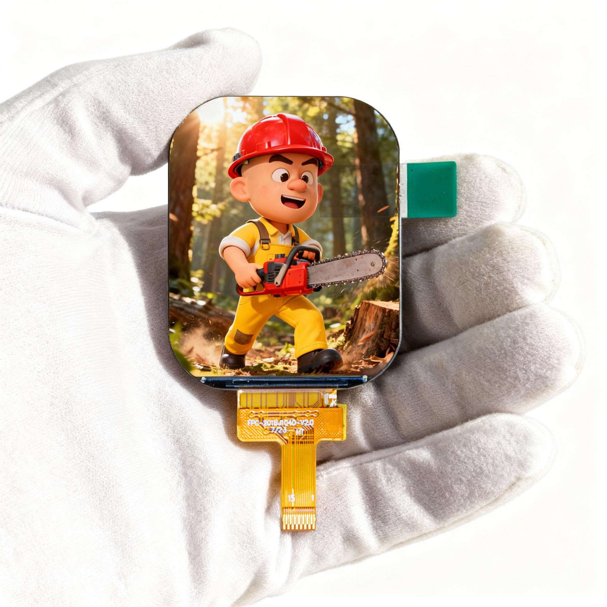 2.0寸tft液晶顯示屏 240x296lcd小尺寸TFT201BJ1040-15A